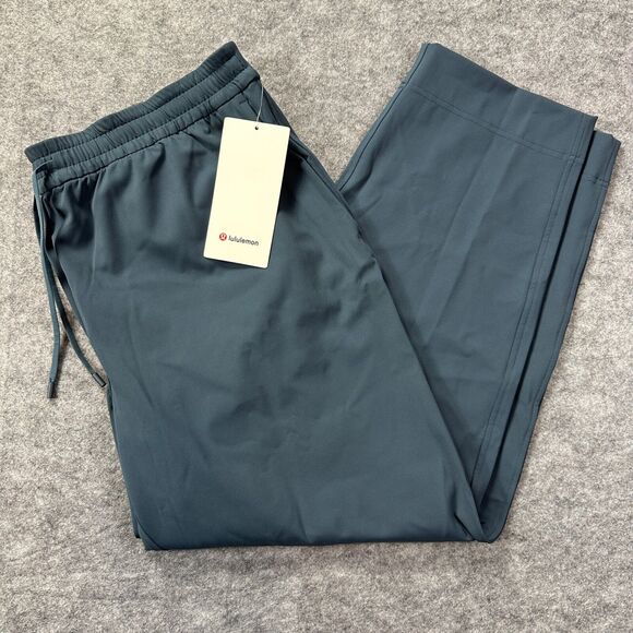 NWT lululemon Tapered-Leg Mid-Rise Pant 7/8 Length Luxtreme Iron Blue Size XL - Picture 2 of 13
